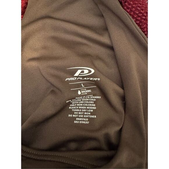 Pro player tank top with sports bra size large - Picture 4 of 6